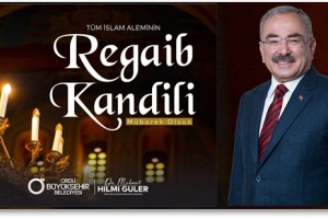 Başkan Güler’den Regaib Kandili Kutlama Mesajı 